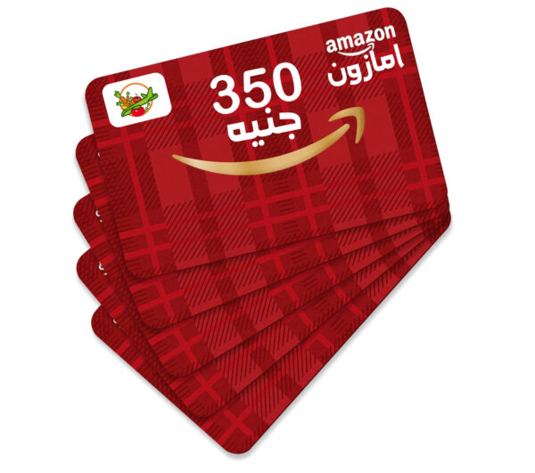 بطاقة هدايا  امازون بقيمة 350 جنيه مصري