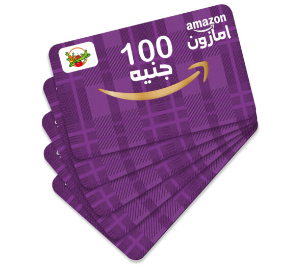 بطاقة هدايا  امازون بقيمة 100 جنيه مصري